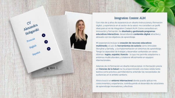 HAYS-CV Alexandra Hobgarski | Genially