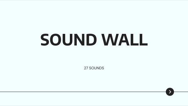 SOUND WALL | Genially