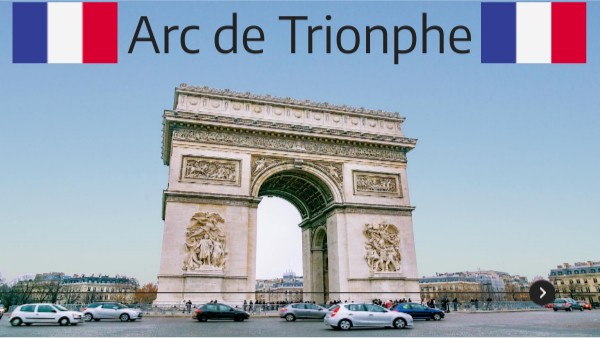 Page De Garde Arc De Trionphe