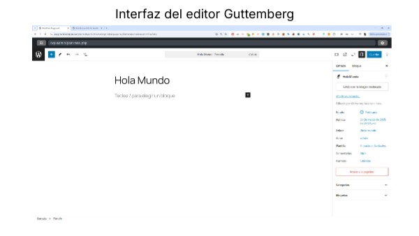 La interfaz de Guttemberg | Genially