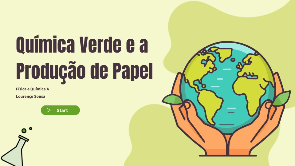 Química Verde e a Produção de Papel | Genially