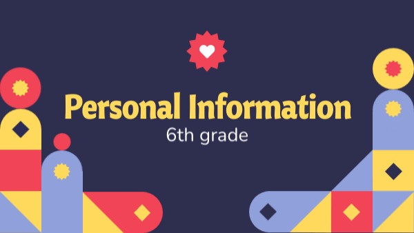 Personal Information | Genially