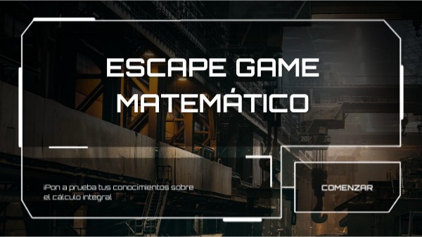 Escape game matemático