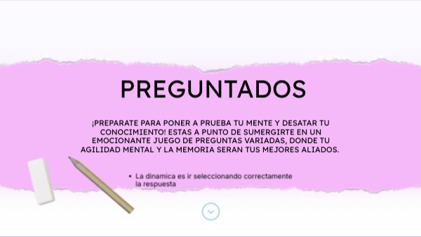 PREGUNTA 1 de 9 | Genially