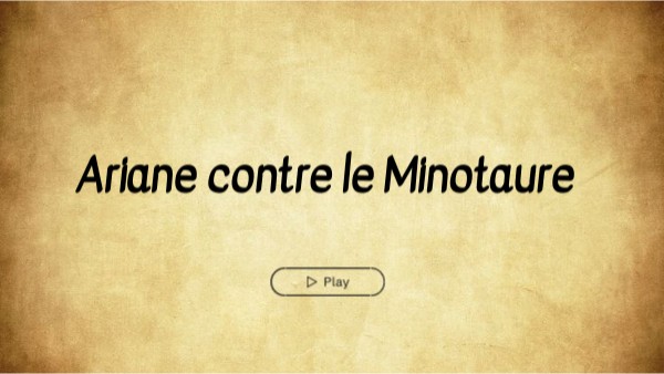 Ariane Contre Le Minotaure Fiche De Lecture 6ème Ariane contre le Minotaure | Genially