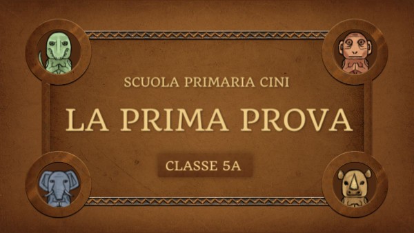 LA PRIMA PROVA | Genially