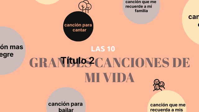 grandes canciones de mi vida | Genially