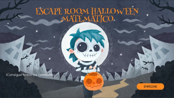 escape room halloween matemático