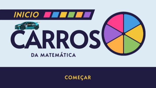 CARROS DA MATEMÁTICA