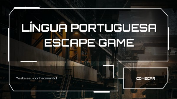 Língua Portuguesa Escape Game