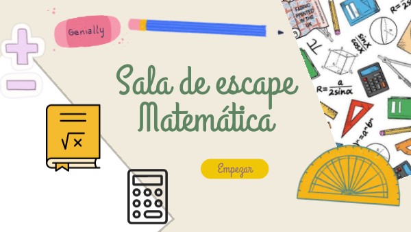 Sala de escape Matemática