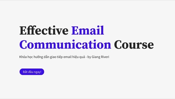 Effective Email Communication | Genially