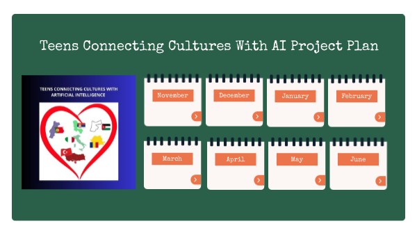 Teens Connecting Cultures With AI Project Plan | Genially