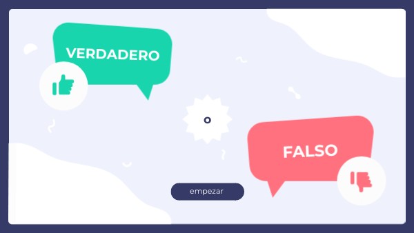 Quiz verdadero o falso | Genially