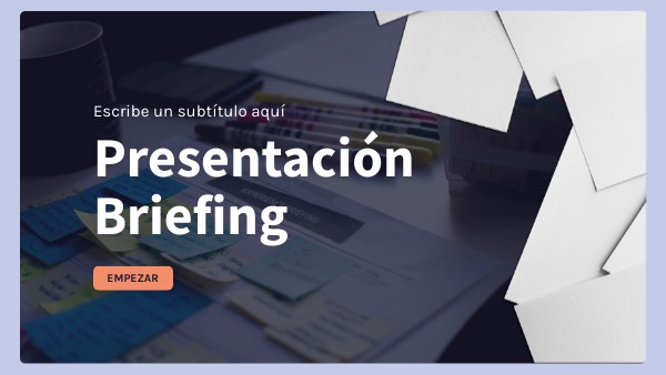 Presentación Briefing