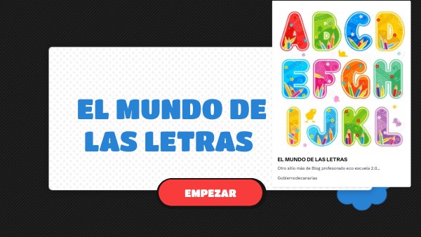 JUGAMOS CON LAS LETRAS Y LAS PALABRAS