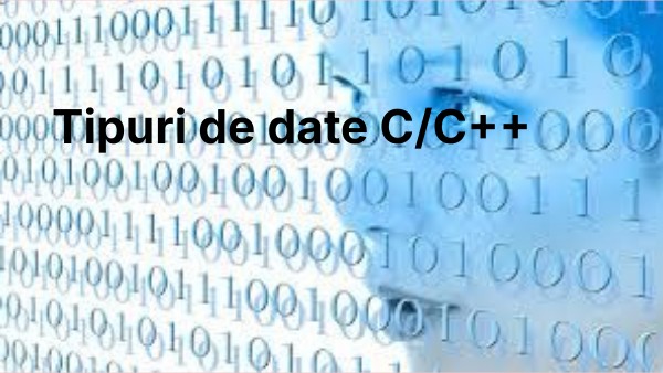 Tipuri de date C/C++ | Genially