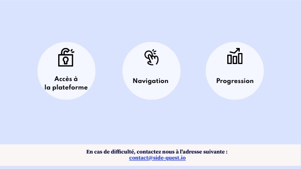 Fonctionnement de la plateforme | Genially