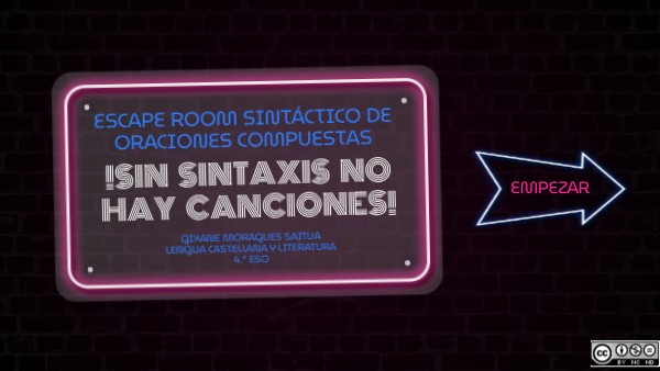 Escape room sintáctico