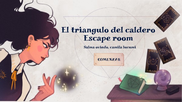 El triangulo del caldero Escape room