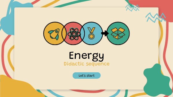 Energy: PRIMARY DIDACTIC SEQUENCE