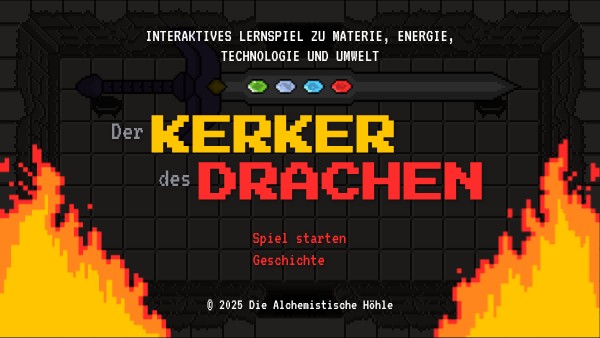 Alchemistischer Breakout: Interaktives Lernspiel zu Materie, Energie,