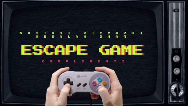 ESCAPE GAME BY NASTASI (OMAR NON HA COLLABORATO)