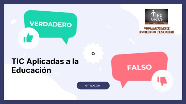 TIC Aplicadas a la Educación Sesión 7 | Genially