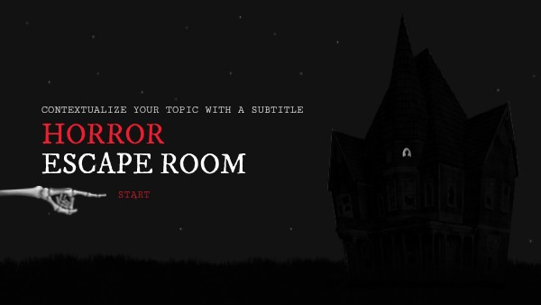 Horror Escape Room - Math Test EIBOS | Genially