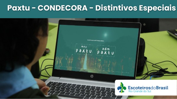 PAXTU - Condecora - Distintivo Especial