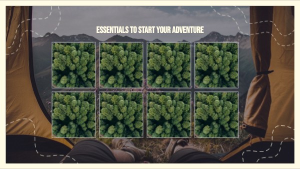 Find the pair: Essentials to start your adventure