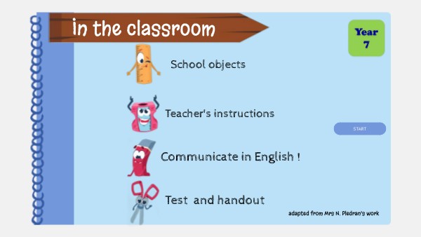 In the classroom | Genially