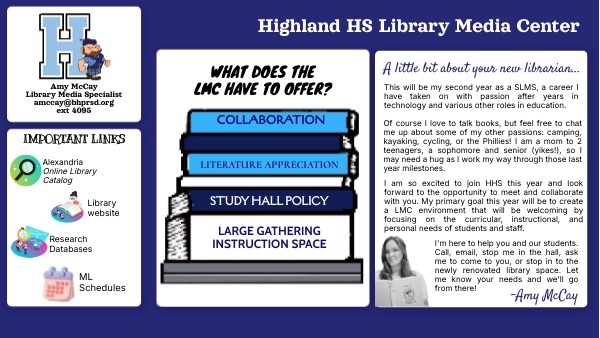 HHS LMC Introduction | Genially