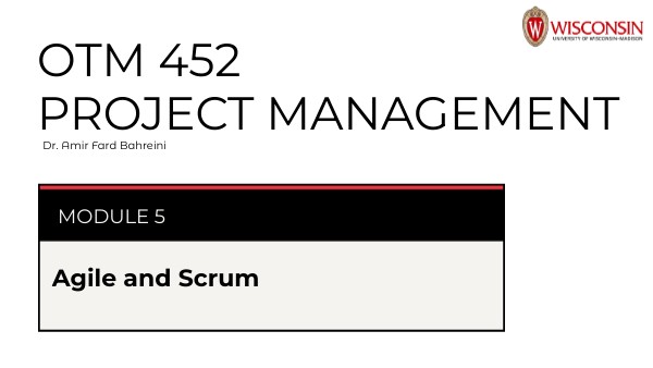 M5 Agile and Scrum | Genially