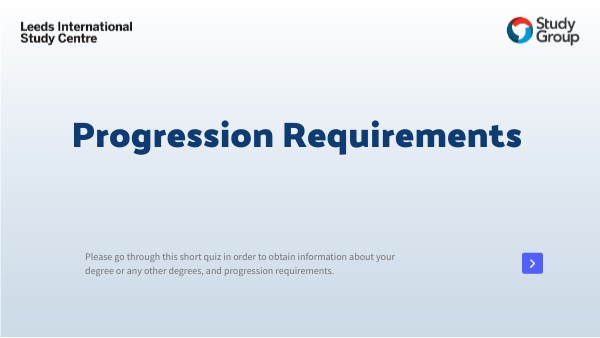 UoL 25/26 - Progression Requirements | Genially