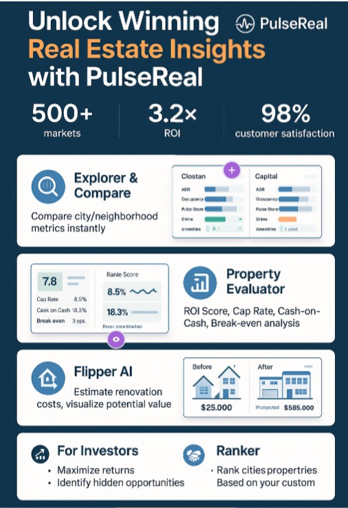 Pulse Real- Real Estate Investment Software | Genially