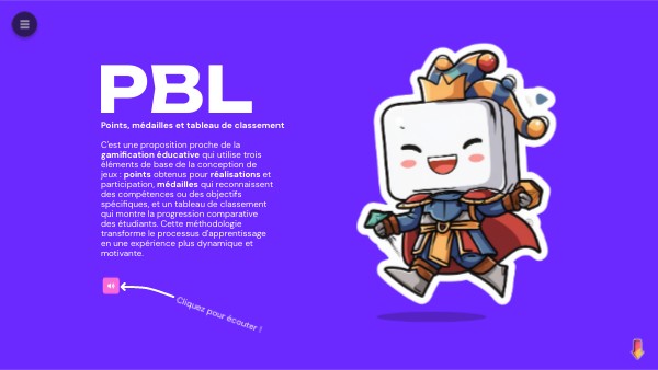 Gamification mathématique avec l'APP : défis, points et logique