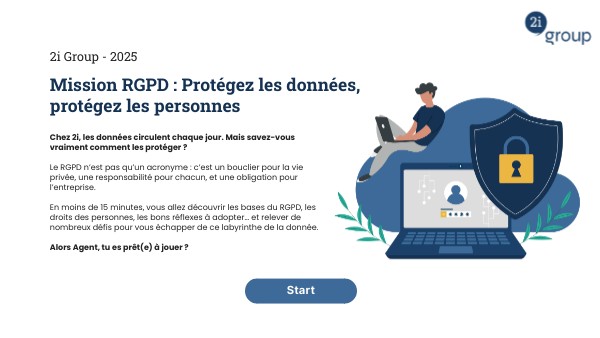 Mission RGPD : Protégez les données, protégez les personnes | Genially