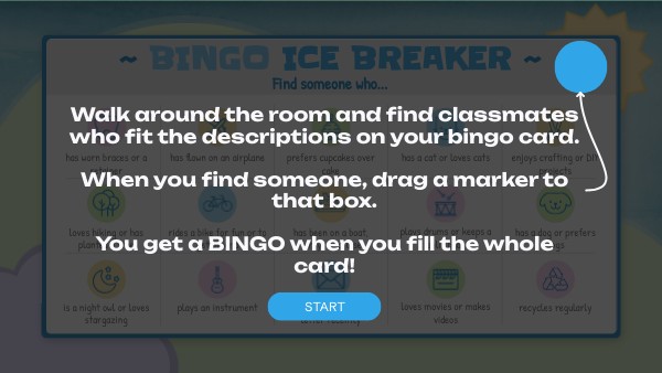 Genialize That: Find Someone Who... BINGO Icebreaker Template