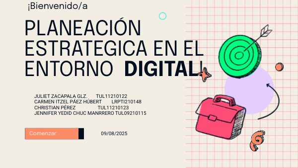 planeación estrategica en el entorno digital!