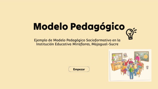 Modelo Pedagógico | Genially