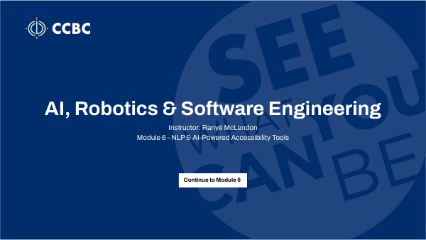 Week 6- AI, Robotics & Software Engineering | Genially