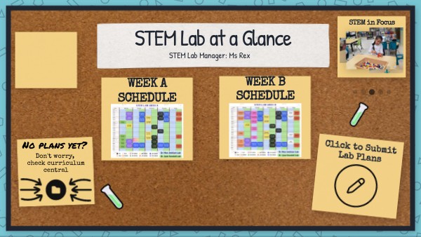 STEM Lab at a Glance | Genially