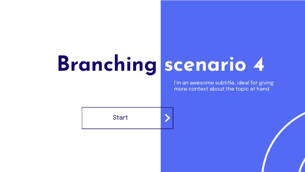 Scenario 4 | Genially