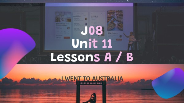 J08 3rd Ed - Unit 11 | Genially
