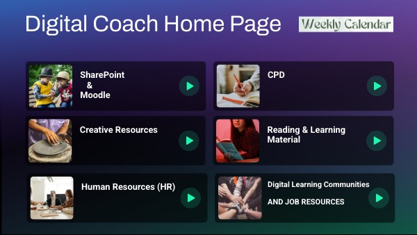 Digital Coach Home Page | Genially