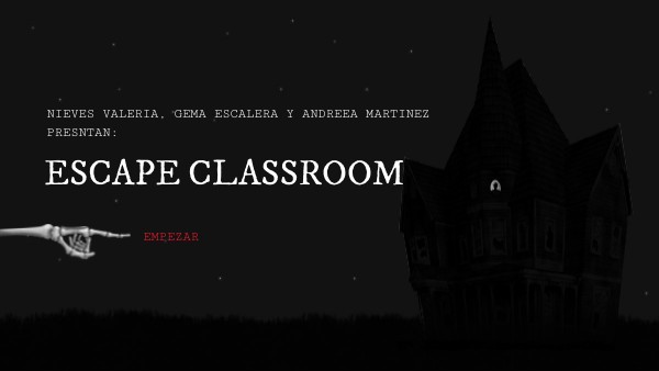Escape classroom