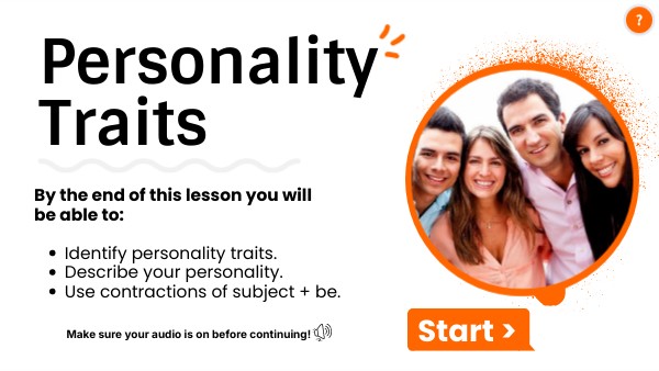 Personality Traits | Genially