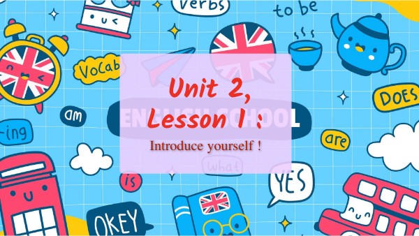 Unit 2, Lesson 1 : 6e | Genially