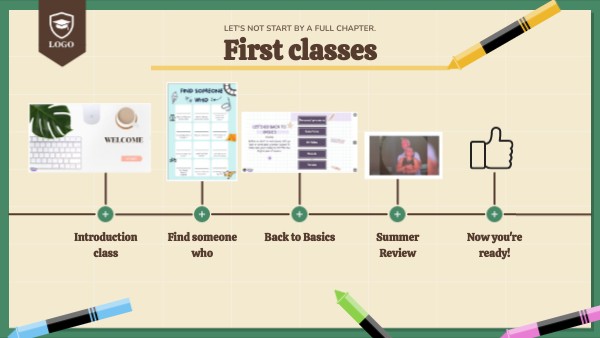 First classes | Genially